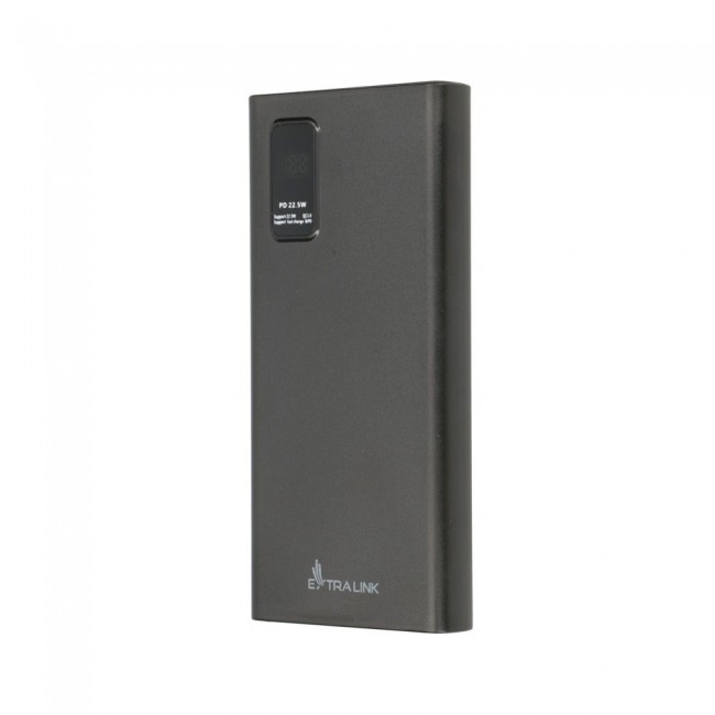 Extralink Powerbank EPB-067B 10000mAh Black Power bank, Fast Charging, USB-C Extralink Powerbank EPB-067B 10000mAh Black Power bank, Fast Charging, USB-C