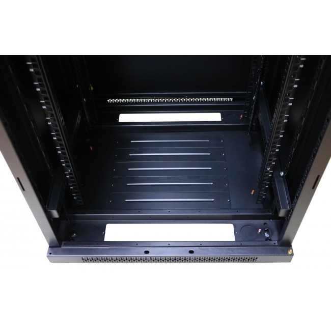 Extralink Rackmount cabinet 22U 600x800 Black standing