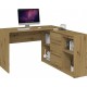 Topeshop BIURKO PLUS ARTISAN computer desk Oak colour Topeshop BIURKO PLUS ARTISAN computer desk Oak colour