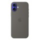 Apple iPhone 16 Plus Silicone Case with MagSafe - Stone Gray Apple iPhone 16 Plus Silicone Case with MagSafe - Stone Gray