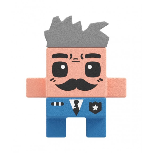 MARIOINEX Mini Waffle City Police Station Building Blocks, 280 pieces MARIOINEX Mini Waffle City Police Station Building Blocks, 280 pieces