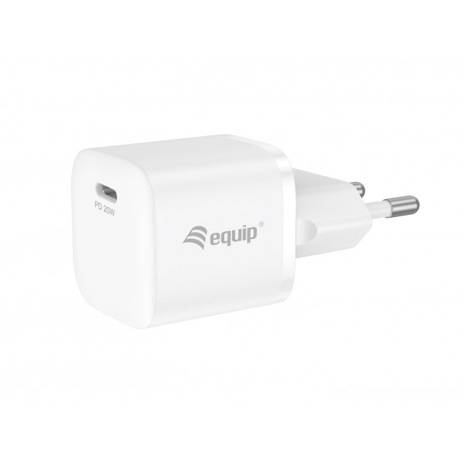 Equip 1-Port 20W USB-C PD Charger, 25pcs/pack