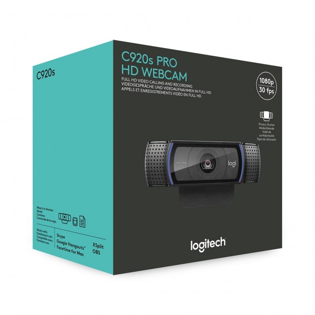 Logitech C920 Pro HD Webcam Logitech C920 Pro HD Webcam