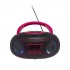 Denver TCL-212BT PINK CD player Portable CD player Black, Pink