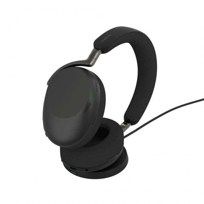 Jabra Evolve3 85 Headset Wired & Wireless Head-band Calls/Music USB Type-C Bluetooth Black