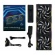 Lian Li UNI FAN TL Wireless LCD Fan, ARGB, PWM, 3-Pack incl. Controller - 120 mm, black