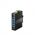 Cudy 5-Port 10/100 Mbps Industrial PoE+ Switch, IF1005P 2.0 Fast Ethernet (10/100) Power over Ethernet (PoE) Black