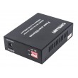 Intellinet Gigabit PoE+ Media Converter, 1 x 1000Base-T RJ45 Port to 1 x SFP Port, PoE+ Injector