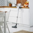 Adler AD 7036W stick vacuum/electric broom 2-in-1 stick vacuum AC Dry Bagless 1.5 L Black, White
