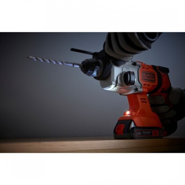 Black & Decker BCD900B-XJ drill 1880 RPM SDS Plus Black, Orange