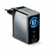 Charger GaN 1 x USB, 2 x USB-C Quick Charge 4+ 67W black
