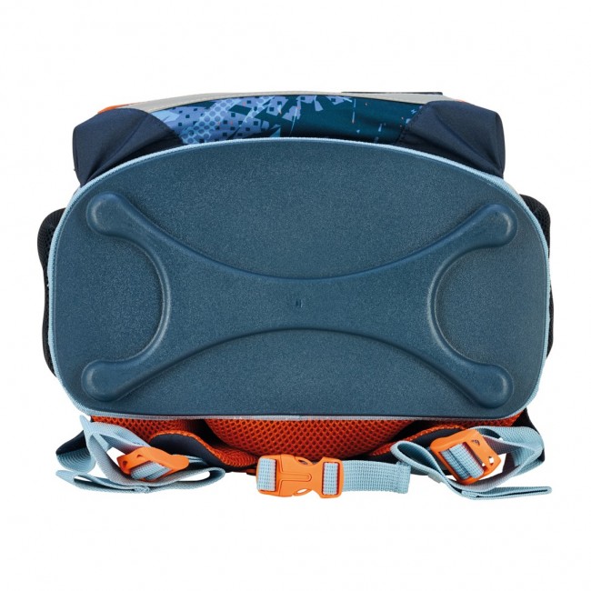 Herlitz Loop Plus TechMech school bag set Boy Polyester Blue, Orange