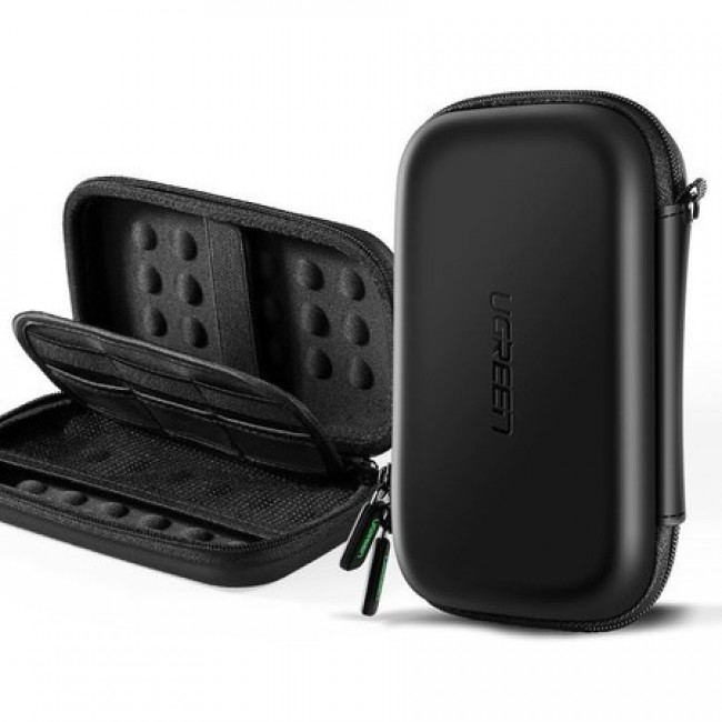 Ugreen 40707 storage drive case Pouch case EVA (Ethylene Vinyl Acetate) Black