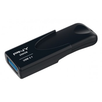 PNY Attache 4 USB flash drive 256 GB USB Type-A 3.2 Gen 1 (3.1 Gen 1) Black