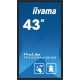 iiyama TF4339AS-B1AG Signage Display Digital signage flat panel 108 cm (42.5