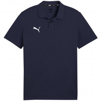 Puma Team Goal Casuals Polo Men's T-Shirt Navy Blue 658605 06 S