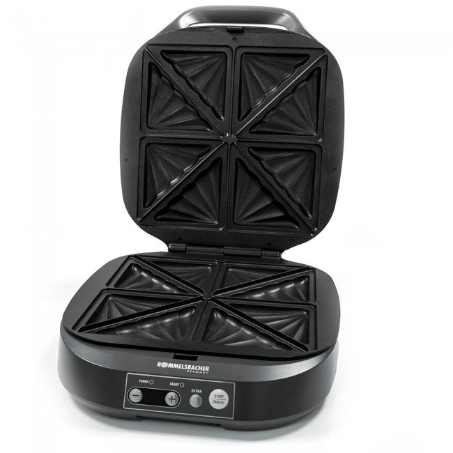 Rommelsbacher ST 1800 sandwich maker 1800 W Black