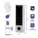 Qoltec 52448 Code lock TITAN with fingerprint reader | RFID | BT 4.0 |Code | Card | key fob | Doorbell| IP68 | EM Qoltec 52448 Code lock TITAN with fingerprint reader | RFID | BT 4.0 |Code | Card | key fob | Doorbell| IP68 | EM