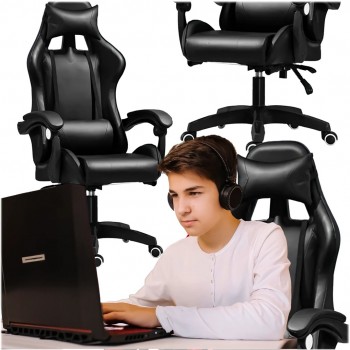 Extralink Gaming | Gaming Chair | office, rotary, bucket, black, G-524