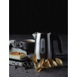 Adler AD 1273 electric kettle 1 L 1200 W Black, Hazelnut, Stainless steel Adler AD 1273 electric kettle 1 L 1200 W Black, Hazelnut, Stainless steel