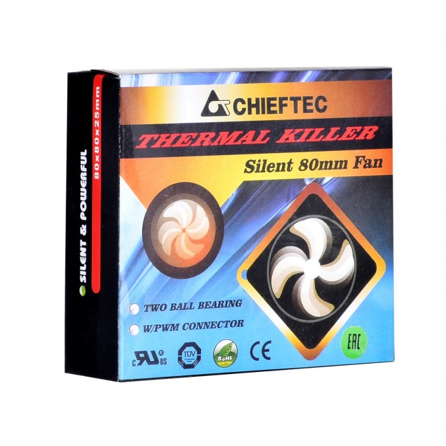 Chieftec AF-0825PWM computer cooling component Computer case Black