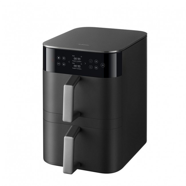 Xiaomi Smart Double Stack Air Fryer 12L Stand-alone 2800 W Hot air fryer Black