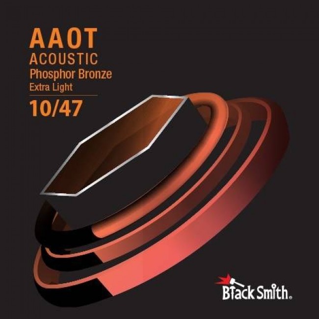 BlackSmith AAPB-1047 Extra Light - struny do gitary akustycznej 3-pak BlackSmith AAPB-1047 Extra Light - struny do gitary akustycznej 3-pak