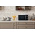 Gorenje Microwave oven with grill MO4250CLB Free standing, 20 L, Grill, Mechanic, 700 W, Black, Defrost function