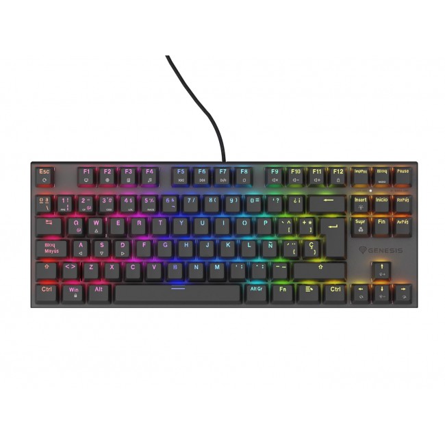 GENESIS Thor 303 TKL keyboard Gaming USB QWERTY Spanish Black GENESIS Thor 303 TKL keyboard Gaming USB QWERTY Spanish Black
