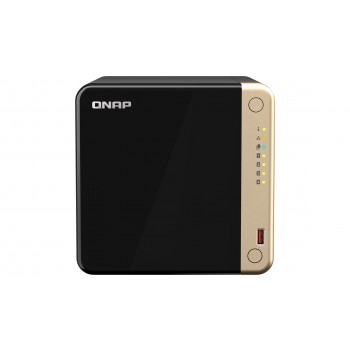 QNAP TS-464 NAS Tower Intel Celeron N5095 8 GB DDR4 QNAP QTS Black