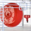 ZOLUX Rody3 Trio - rodent cage - red