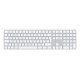 Apple Magic keyboard Universal USB + Bluetooth QWERTY English White Apple Magic keyboard Universal USB + Bluetooth QWERTY English White