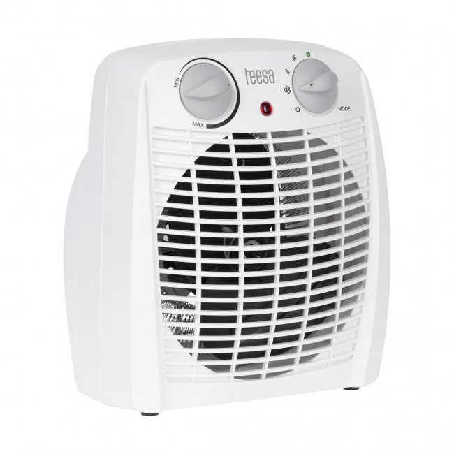 Teesa TSA8059 electric space heater Indoor White 2000 W Fan electric space heater Teesa TSA8059 electric space heater Indoor White 2000 W Fan electric space heater