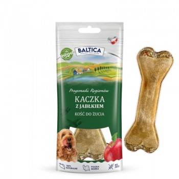 BALTICA Przysmaki region w Chewing bone Duck with apple - dog treat - 1