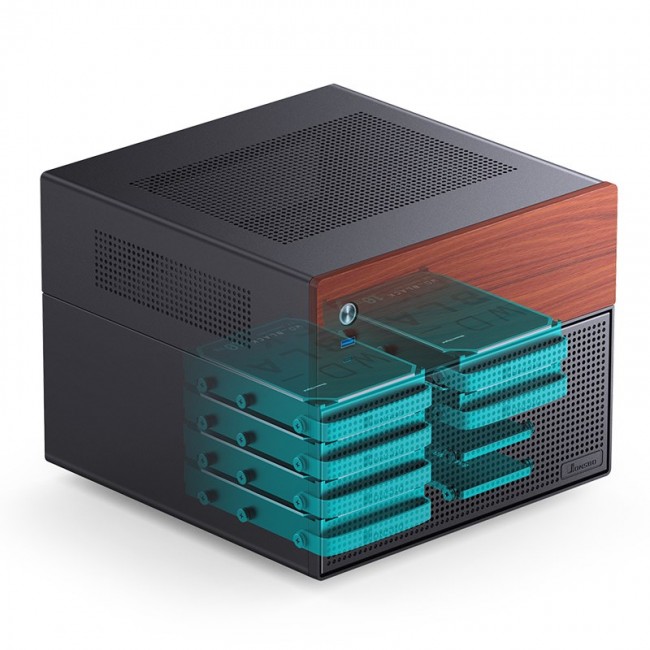 Jonsbo N4 NAS Enclosure - black