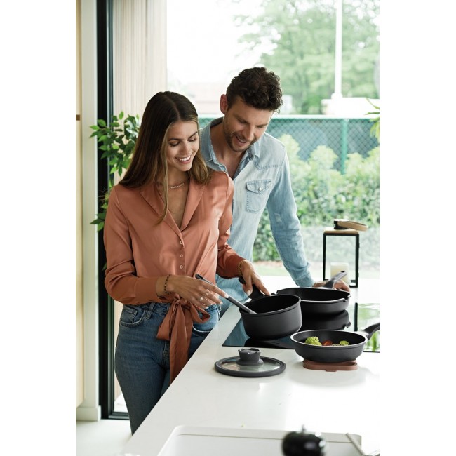 BergHOFF Leo Stone+ 2 L Round Black BergHOFF Leo Stone+ 2 L Round Black