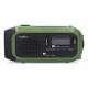 Nedis RDDBCR2000GN radio Portable Digital Black, Green