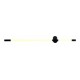 Activejet Lungo Black LED Wall Light