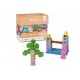 Marioinex Mini Waffle building blocks, 200 pieces in pastel colours