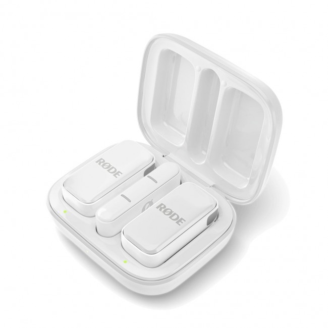 R DE Wireless Micro - 2-channel digital wireless system, USB-C, white R DE Wireless Micro - 2-channel digital wireless system, USB-C, white