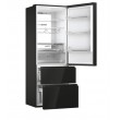 Multidoor refrigerator Haier HTW7720DNGB (black)