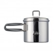 ESBIT PT625ST camping cookware Pot 0.625 L Stainless steel