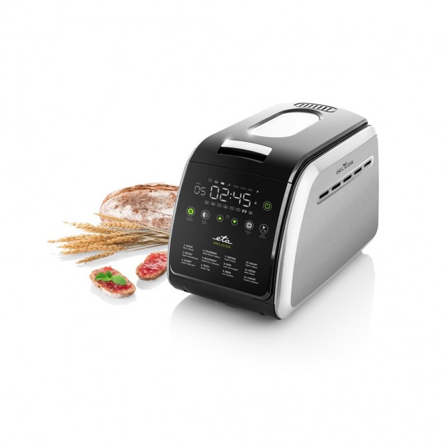 Eta Delicca II bread maker 850 W Black, Stainless steel Eta Delicca II bread maker 850 W Black, Stainless steel
