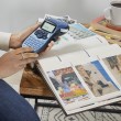 DYMO LetraTag LT-100H Handheld Label Maker | ABC Keyboard Label Printer with Easy-to-Use13 Character LCD Screen | for Home or Office | Blue