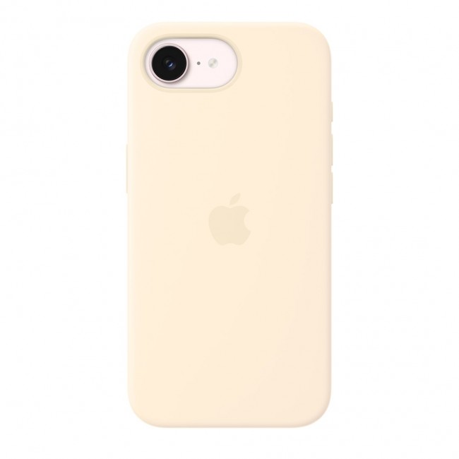 Apple iPhone 17e Silicone Case with MagSafe Vanilla