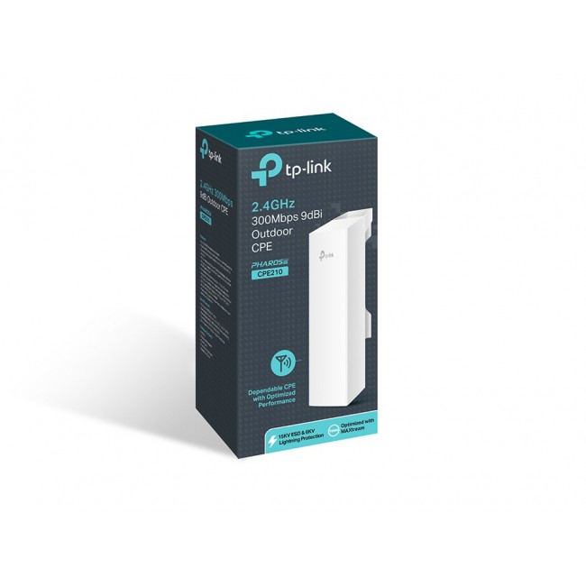 TP-Link CPE210 300 Mbit/s White Power over Ethernet (PoE)