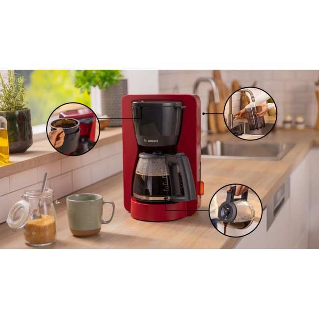 Bosch TKA3M134 coffee maker Manual Drip coffee maker 1.4 L Bosch TKA3M134 coffee maker Manual Drip coffee maker 1.4 L