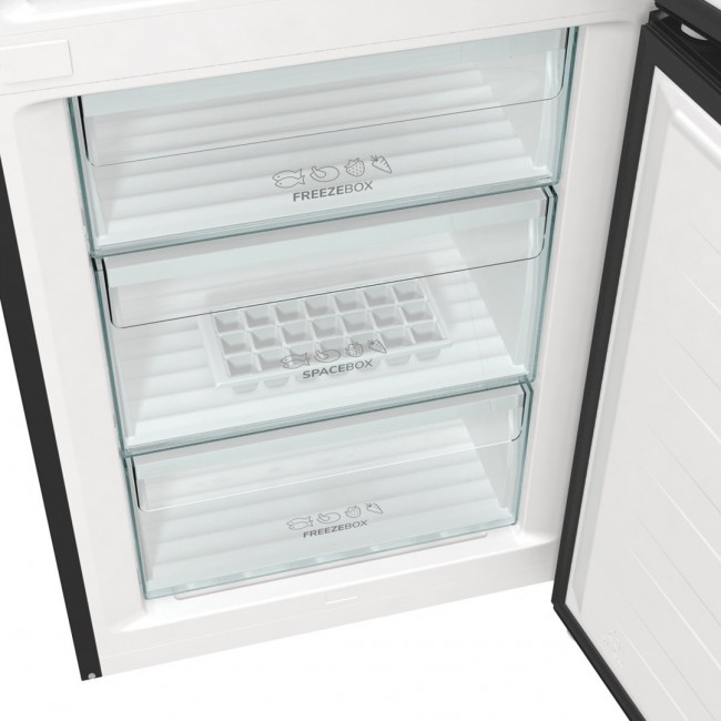 Gorenje NRK6192ABK4 fridge-freezer Freestanding 302 L E Black Gorenje NRK6192ABK4 fridge-freezer Freestanding 302 L E Black