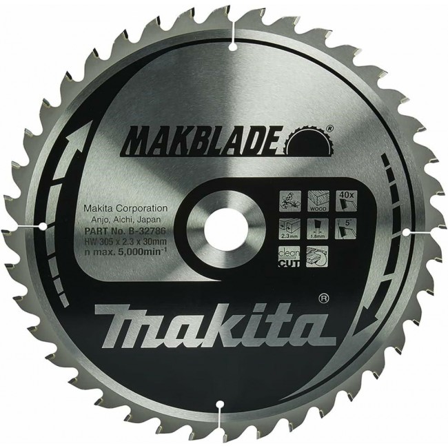 Makita B-32786 circular saw blade 1 pc(s) Makita B-32786 circular saw blade 1 pc(s)