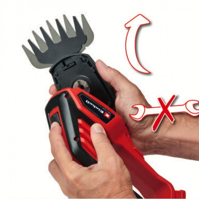 Einhell GE-CG 18/100 cordless grass shear 8 mm 18 V Lithium-Ion (Li-Ion) Black, Red Einhell GE-CG 18/100 cordless grass shear 8 mm 18 V Lithium-Ion (Li-Ion) Black, Red